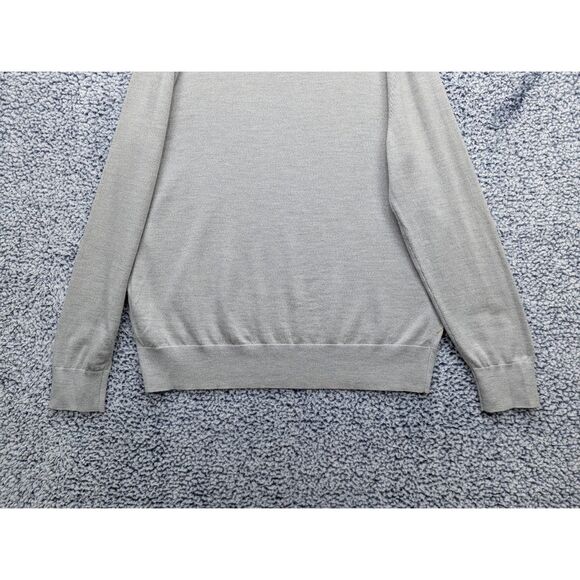 Brooks Brothers 100% Merino Wool Pullover Sweater Mens XL Golf Argyle Prep Gray - Picture 6 of 12